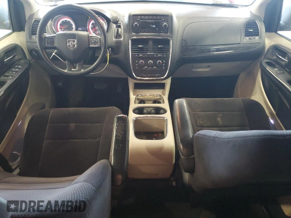 2014 Dodge Grand Caravan SXT with VIN 2C4RDGCG6ER122145, listed as a Copart auction lot 54435605 with 156,196 mi miles and Salvage Title. Bid and sale history available at DreamBid. Image 8.