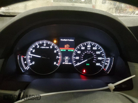 2016 Acura RLX Advance z VIN JH4KC1F90GC000583, wystawiony jako Copart lot #46189225 z przebiegiem 71 082 mil mil oraz Szkoda całkowita • Salvage title. Historia ofert i sprzedaży dostępna na DreamBid. Obrazek 9.
