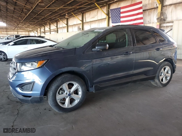 2018 Ford Edge SE with VIN 2FMPK3G91JBC60885, listed as a Copart auction lot 46888685 with 30,120 mi miles and Salvage Title. Bid and sale history available at carsss.com. Image 1.