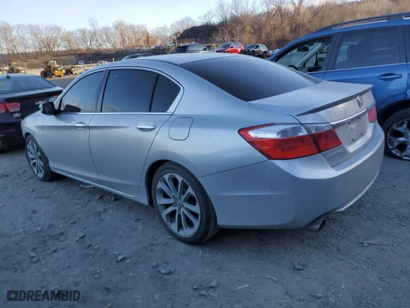 2014 Honda Accord Sedan Sport with VIN 1HGCR2F53EA051805, listed as a Copart auction lot 87460784 with 167,082 mi miles and Non Repairable. Bid and sale history available at carsss.com. Image 2.