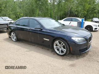 2014 BMW 7 Series ALPINA B7 xDrive with VIN WBAYF8C58ED652837, listed as a Copart auction lot 63598555 with 181,359 mi miles and Salvage title. Bid and sale history available at DreamBid. Image 4.