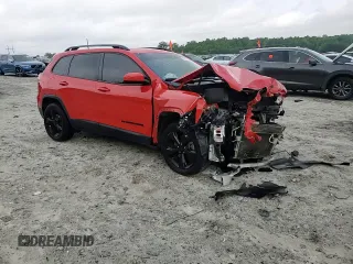 2021 Jeep Cherokee Altitude with VIN 1C4PJLLBXMD134300, listed as a Copart auction lot 54477235 with 153,002 mi miles and Salvage title. Bid and sale history available at DreamBid. Image 14.