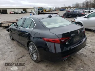 2017 Alfa Romeo Giulia Ti with VIN ZARFAECNXH7538824, listed as a Copart auction lot 39100883 with 64,771 mi miles. Bid and sale history available at carsss.com. Image 2.