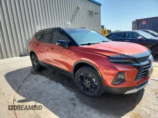 2022 Chevrolet Blazer LT z VIN 3GNKBHR44NS133097, wystawiony jako Copart lot #60976785 z przebiegiem 55 215 mil mil oraz Szkoda całkowita • Salvage title. Historia ofert i sprzedaży dostępna na DreamBid. Obrazek 4.