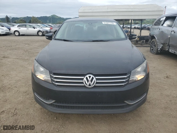 2015 Volkswagen Passat 1.8T S with VIN 1VWAT7A36FC076629, listed as a Copart auction lot 51547755 with 275,959 mi miles and Salvage Title. Bid and sale history available at carsss.com. Image 5.