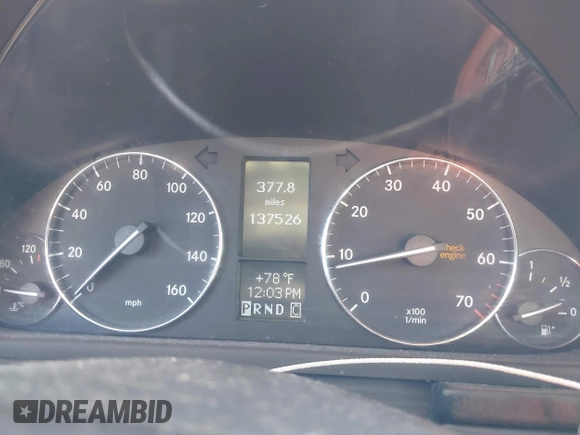 2007 Mercedes-Benz C 280 Luxury z VIN WDBRF92H97F846825, wystawiony jako IAAI lot #42231400 z przebiegiem 137 526 mil mil oraz . Historia ofert i sprzedaży dostępna na DreamBid. Obrazek 7.