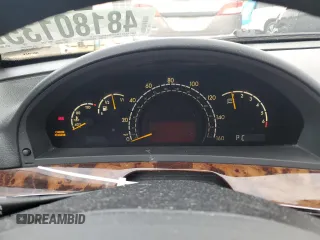 2003 Mercedes-Benz S-Class 5.0L with VIN WDBNG75JX3A326428, listed as a Copart auction lot 48180135 with 0 mi miles and Salvage Title. Bid and sale history available at carsss.com. Image 9.