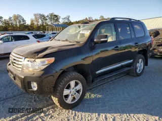 2014 Toyota Land Cruiser with VIN JTMHY7AJ2E4028202, listed as a Copart auction lot 75114784 with 121,620 mi miles and Salvage Title. Bid and sale history available at carsss.com. Image 1.