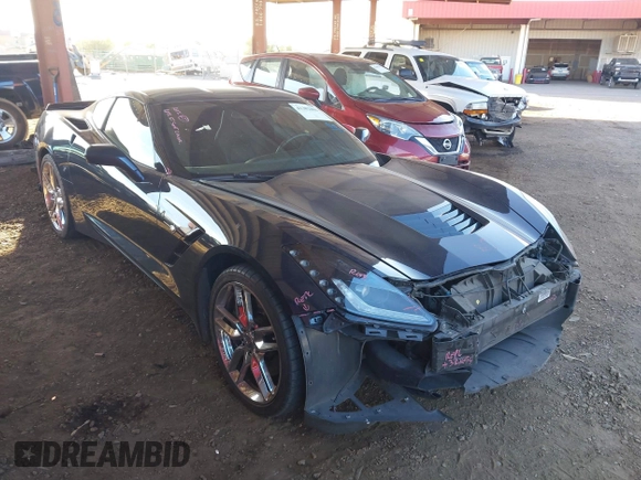 2014 Chevrolet Corvette Z51 3LT with VIN 1G1YL2D70E5104908, listed as a IAAI auction lot 41382006 with 133,341 mi miles and . Bid and sale history available at DreamBid. Image 1.