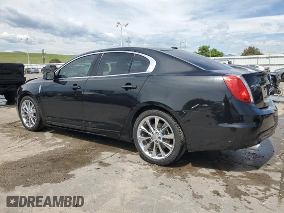 2010 Lincoln MKS EcoBoost with VIN 1LNHL9FT3AG615548, listed as a Copart auction lot 58536075 with 35,422 mi miles and Salvage title. Bid and sale history available at DreamBid. Image 2.