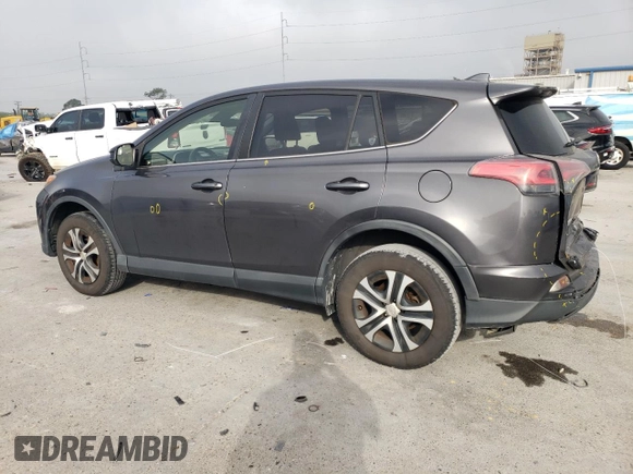 2018 Toyota RAV4 LE with VIN JTMBFREV8JJ260321, listed as a Copart auction lot 50588215 with 208,236 mi miles and Salvage title. Bid and sale history available at DreamBid. Image 2.