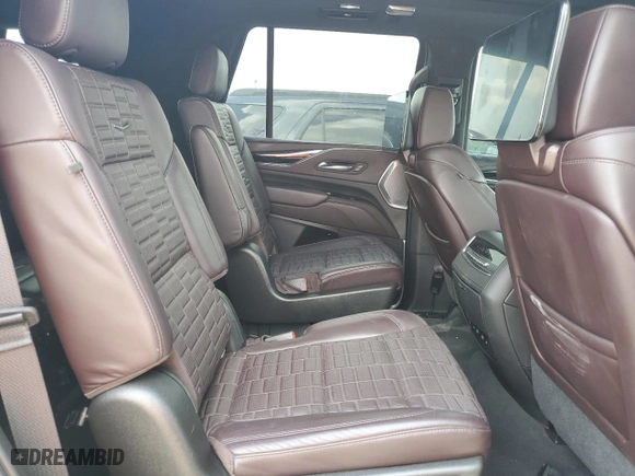 2021 Cadillac Escalade Sport Platinum with VIN 1GYS4GKL2MR234147, listed as a Copart auction lot 65476473 with 39,437 mi miles. Bid and sale history available at carsss.com. Image 10.