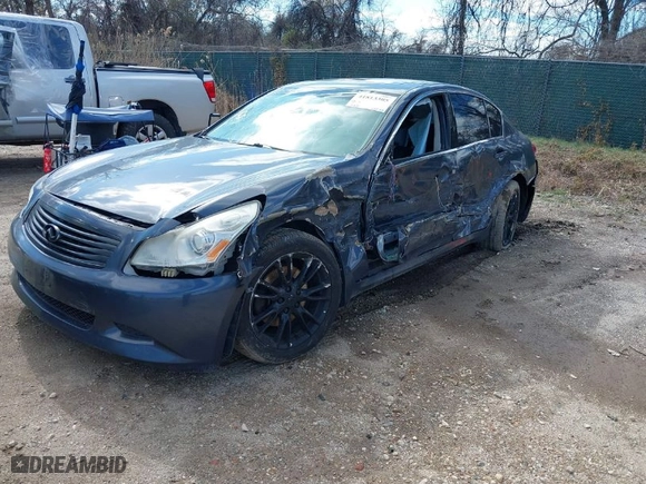2008 Infiniti G35 Sedan x with VIN JNKBV61F38M279608, listed as a IAAI auction lot 41813305 with 114,518 mi miles. Bid and sale history available at carsss.com. Image 2.
