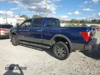 2016 Nissan Titan XD Platinum Reserve with VIN 1N6BA1F46GN512586, listed as a Copart auction lot 82406194 with 115,666 mi miles and Salvage Title. Bid and sale history available at carsss.com. Image 3.