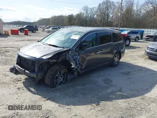 2013 Honda Odyssey EX-L with VIN 5FNRL5H62DB035649, listed as a IAAI auction lot 41849123 with 176,392 mi miles and . Bid and sale history available at carsss.com. Image 17.