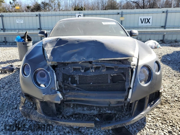 2012 Bentley Continental GT with VIN SCBFR7ZA7CC071240, listed as a Copart auction lot 46507945 with 30,548 mi miles and Salvage Title. Bid and sale history available at DreamBid. Image 5.