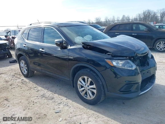 2015 Nissan Rogue SL with VIN 5N1AT2MV8FC869591, listed as a IAAI auction lot 41798440 with 99569 miles. Bid and sale history available at carsss.com. Image 1.