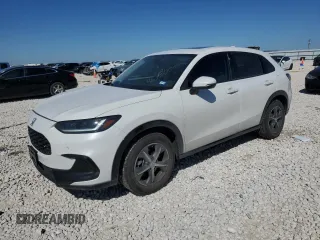 2025 Honda HR-V EX-L with VIN 3CZRZ1H77SM730034, listed as a Copart auction lot 46730005 with 2,644 mi miles and Salvage Title. Bid and sale history available at carsss.com. Image 1.