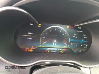 2020 Mercedes-Benz C with VIN W1KWJ8HB1LG032534, listed as a Copart auction lot 48568793 with 17,591 mi miles and . Bid and sale history available at DreamBid. Image 9.