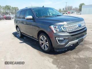 2020 Ford Expedition Platinum z VIN 1FMJU1MT3LEA55242, wystawiony jako IAAI lot #41869785 z przebiegiem 92 743 mil mil oraz . Historia ofert i sprzedaży dostępna na DreamBid. Obrazek 1.