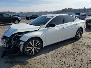 2022 Nissan Altima 2.0 SR with VIN 1N4AL4CV9NN315793, listed as a Copart auction lot 44493275 with 74,592 mi miles and Salvage Title. Bid and sale history available at carsss.com. Image 1.