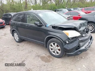 2009 Honda CR-V EX-L with VIN JHLRE38779C000054, listed as a IAAI auction lot 42028205 with 217,216 mi miles and . Bid and sale history available at carsss.com. Image 1.
