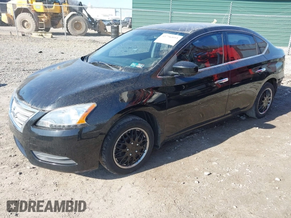 2015 Nissan Sentra SV with VIN 3N1AB7AP6FY228007, listed as a IAAI auction lot 41796893 with 114,552 mi miles and . Bid and sale history available at DreamBid. Image 2.