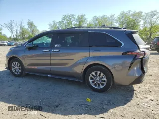 2024 Toyota Sienna XLE with VIN 5TDYSKFC1RS149845, listed as a Copart auction lot 54313515 with 10,753 mi miles and Salvage title. Bid and sale history available at DreamBid. Image 2.