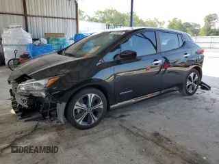 2018 Nissan LEAF SV с VIN 1N4AZ1CP8JC300139, выставлен на аукционе Copart как лот 59133225 с пробегом 70 081 миль миль и Списание • Salvage title. История ставок и продаж доступна на DreamBid. Изображение 1.