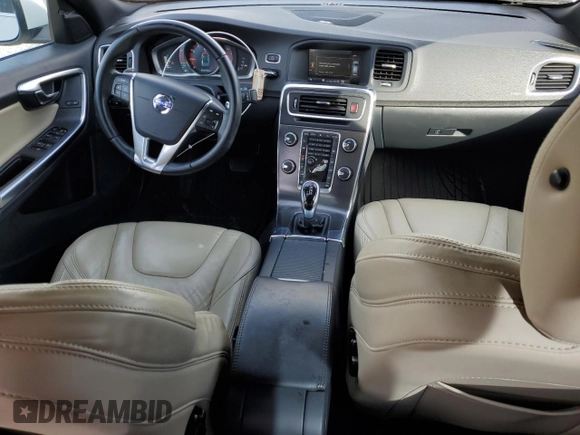 2015 Volvo S60 T5 Drive-E Platinum with VIN YV140MFD7F2301858, listed as a Copart auction lot 44586105 with 50,575 mi miles and Salvage Title. Bid and sale history available at carsss.com. Image 8.