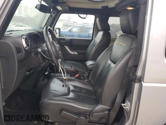 2015 Jeep Wrangler Sahara with VIN 1C4AJWBG8FL651169, listed as a Copart auction lot 44468995 with 119,419 mi miles and Salvage title. Bid and sale history available at DreamBid. Image 7.