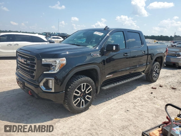 2022 GMC Sierra 1500 Limited AT4 with VIN 3GTP9EEL0NG174674, listed as a Copart auction lot 58218984 with 36,000 mi miles and Non Repairable. Bid and sale history available at carsss.com. Image 1.