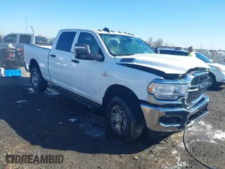 2023 Ram 2500 Tradesman with VIN 3C6UR5CL2PG566944, listed as a IAAI auction lot 41664278 with 133,182 mi miles. Bid and sale history available at carsss.com. Image 1.
