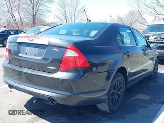 2011 Ford Fusion SEL with VIN 3FAHP0JGXBR125025, listed as a IAAI auction lot 41901192 with 165,822 mi miles. Bid and sale history available at carsss.com. Image 4.