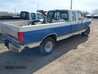 1991 Ford F-150 with VIN 1FTEX14H1MKB27955, listed as a IAAI auction lot 41856641 with 83,420 mi miles. Bid and sale history available at carsss.com. Image 4.