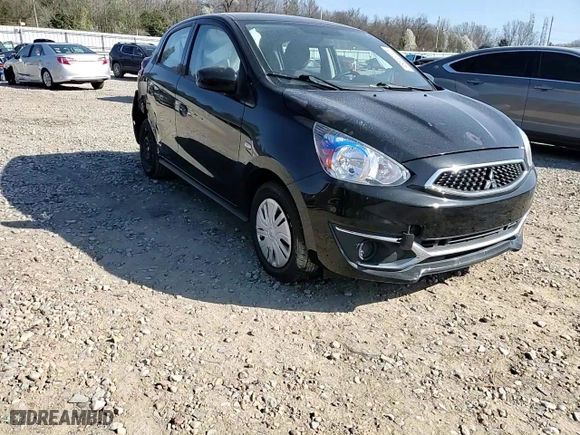2019 Mitsubishi Mirage ES with VIN ML32A3HJ8KH013929, listed as a Copart auction lot 48633715 with 50,563 mi miles and Salvage Title. Bid and sale history available at carsss.com. Image 11.