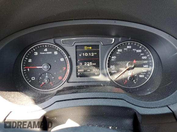 2016 Audi Q3 Premium Plus with VIN WA1EFCFS4GR020184, listed as a Copart auction lot 54449975 with 99,950 mi miles and Salvage Title. Bid and sale history available at carsss.com. Image 9.