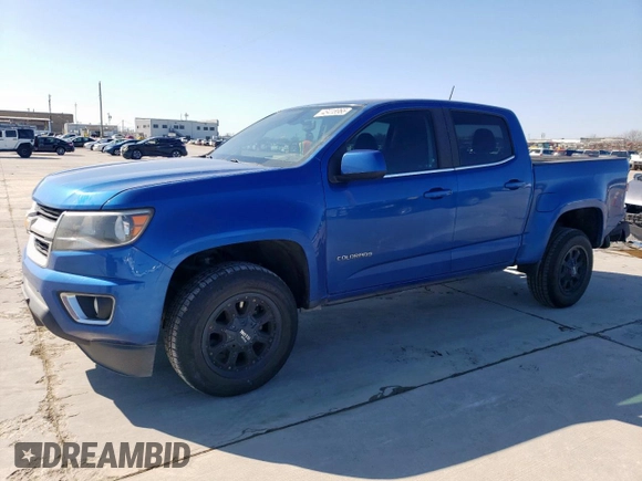 2019 Chevrolet Colorado 2WD LT with VIN 1GCGSCEN0K1111594, listed as a Copart auction lot 48418965 with 131,153 mi miles and Salvage Title. Bid and sale history available at DreamBid. Image 1.