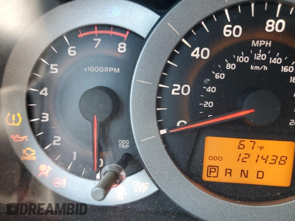 2012 Toyota RAV4 with VIN 2T3BK4DV3CW068132, listed as a Copart auction lot 44277435 with 0 mi miles and Salvage Title. Bid and sale history available at carsss.com. Image 9.