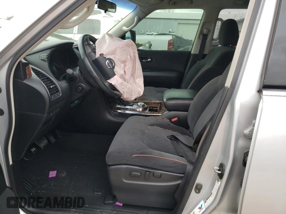 2017 Nissan Armada SL with VIN JN8AY2NC1H9506654, listed as a Copart auction lot 76778673 with Not Provided miles. Bid and sale history available at carsss.com. Image 7.
