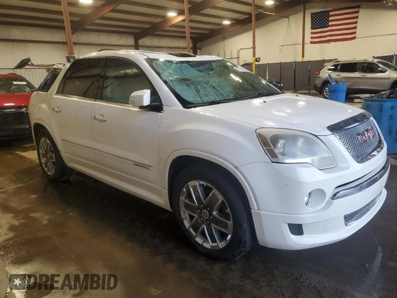 2012 GMC Acadia Denali with VIN 1GKKRTED3CJ356389, listed as a Copart auction lot 62196305 with 120,612 mi miles and Salvage title. Bid and sale history available at DreamBid. Image 4.