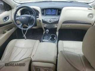 2017 Infiniti QX60 with VIN 5N1DL0MM4HC517751, listed as a Copart auction lot 52100765 with 75,843 mi miles and Salvage Title. Bid and sale history available at DreamBid. Image 8.