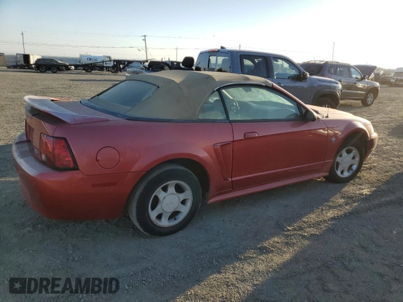 1999 Ford Mustang with VIN 1FAFP4446XF231749, listed as a Copart auction lot 73981604 with Not provided miles and Clean title. Bid and sale history available at DreamBid. Image 3.