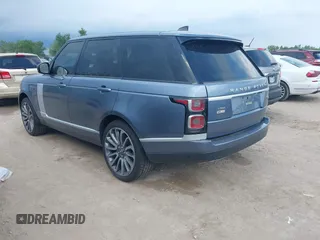 2019 Land Rover Range Rover HSE with VIN SALGS2SV5KA561216, listed as a IAAI auction lot 42567954 with 75,507 mi miles and . Bid and sale history available at DreamBid. Image 3.
