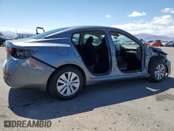 2024 Nissan Sentra S with VIN 3N1AB8BV5RY312701, listed as a Copart auction lot 56157515 with 71,410 mi miles and Salvage title. Bid and sale history available at DreamBid. Image 3.