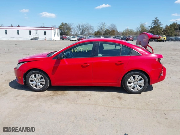 2014 Chevrolet Cruze LS with VIN 1G1PA5SH6E7145210, listed as a IAAI auction lot 41899971 with 157,847 mi miles. Bid and sale history available at carsss.com. Image 15.