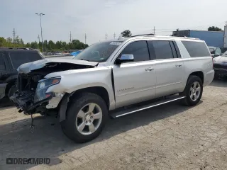 2020 Chevrolet Suburban Premier with VIN 1GNSKJKC0LR164243, listed as a Copart auction lot 70530624 with 0 mi miles and Salvage Title. Bid and sale history available at carsss.com. Image 1.