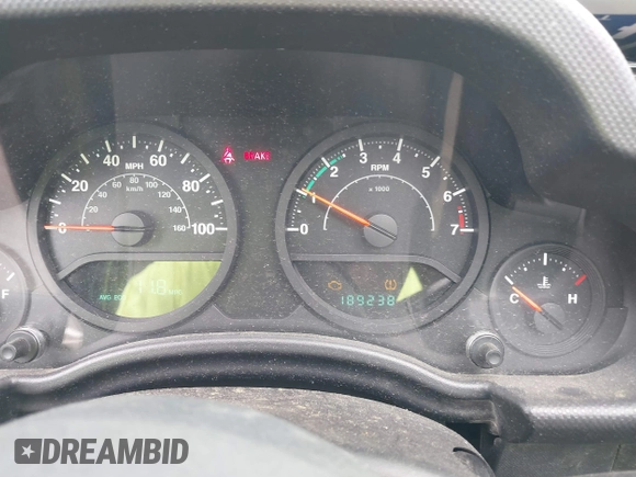 2008 Jeep Wrangler Unlimited X with VIN 1J4GA39178L570624, listed as a IAAI auction lot 42285778 with 189,238 mi miles and . Bid and sale history available at DreamBid. Image 15.