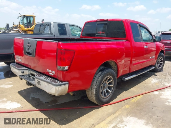 2007 Nissan Titan LE with VIN 1N6BA06A87N242731, listed as a IAAI auction lot 42441512 with 263,824 mi miles and . Bid and sale history available at DreamBid. Image 4.