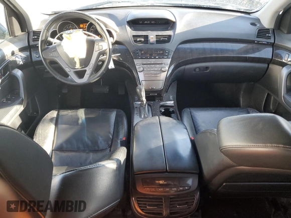 2007 Acura MDX with VIN 2HNYD28247H519075, listed as a Copart auction lot 42725515 with 198,606 mi miles and Salvage Title. Bid and sale history available at carsss.com. Image 8.